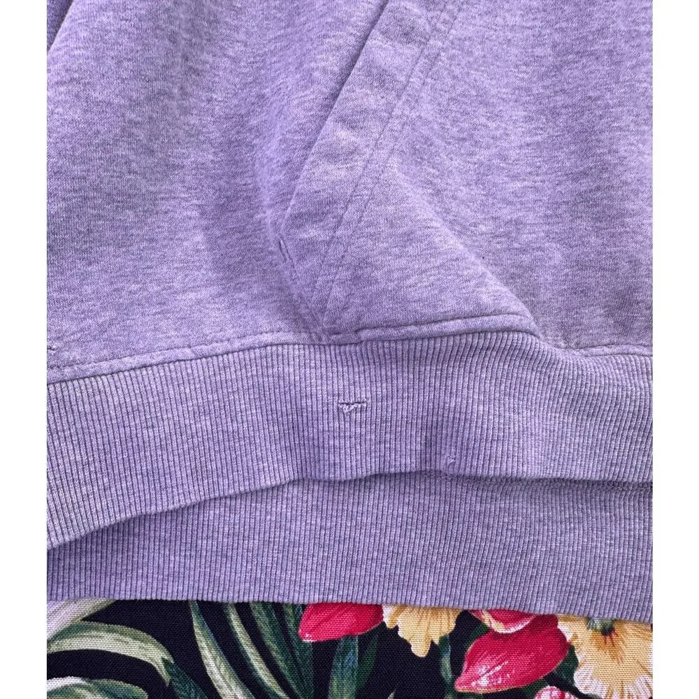 VTG Adidas Originals Big Trefoil logos Gray Hoodie Sz 2XL
